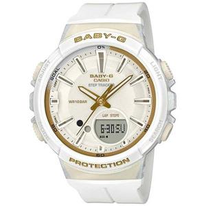 CASIO Baby-G カシオ ベビージー BGS-100GS-7A 逆輸入 並行輸入品 ホワイト アナデジ レディース 腕時計｜y-takarabako