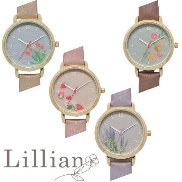 お花デザイン 革ウォッチ GY061 ピント レディース 腕時計 日本製ムーブ使用 かわいい シック...