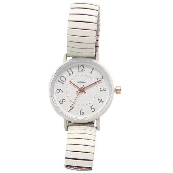 レディース 腕時計 ジャバラ エクスパンションベルト JN050-1 くすみ マットカラー ダルカラ...