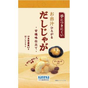 6袋セット販売 だしじゃが お出汁がひろがるだしじゃが カネカ食品 ノンフライ 食物繊維入り おつまみ 菓子 スナック菓子