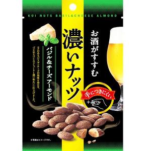 ポスト投函発送 お酒がすすむ 濃いナッツ カネカ食品 バジルチーズアーモンド 贅沢 ナッツ おつまみ ビールにあうつまみ