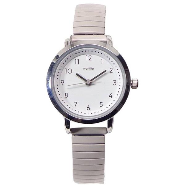 レディース 腕時計 ジャバラ エクスパンションベルト シックカラー ウォッチ ST290-1 グレー...