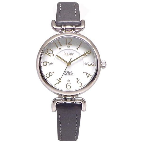 レディース 腕時計 ニッケルフリー ソーラー ウォッチ TSS-905-1 蓄光ダイアル 電池交換不...