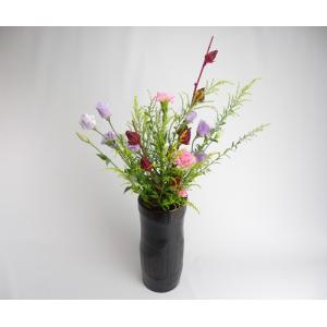花器 まゆかご 8cm 竹かご 掛かご 花入 花瓶 篭 竹を編んだ花かご 竹皮
