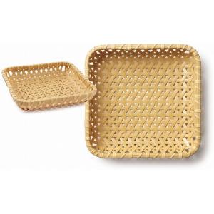 アジロ菓子器丸 20cm 国産 日本製 最高級 職人手作り フタ付き 果物