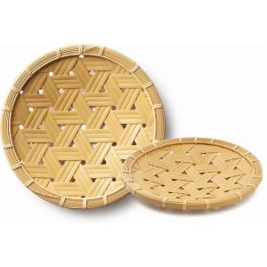 アジロ菓子器丸 20cm 国産 日本製 最高級 職人手作り フタ付き 果物