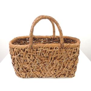 K*n様 山ぶどうかご 人気の定番 山葡萄籠（やまぶどうバッグ） やまぶどうバッグ 小 27cm 22番 山ぶどうバッグ 山葡萄 やまぶどう