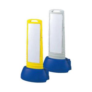 白無地 看板 両面 サインキューブスリム 505×338×1000mm