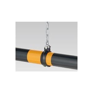 高さ制限バー 黄黒 駐車場 棒 54mmφ×1...の詳細画像2