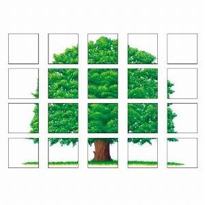 917-13 マルチシート 仮囲い イメージアップ用品 緑のくつろぎ ユニット UNIT