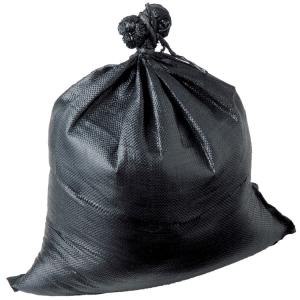 土のう袋 100枚 萩原工業 UVブラック土のう 5年耐候 土嚢袋