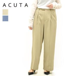 【セール/30%OFF】ACUTA アクータ ドライストレッチセンターシームストレートパンツ 10012564 レディース【SALE】【返品・交換不可】