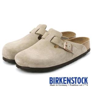 ビルケンシュトック BIRKENSTOCK ボストン BOSTON スエード トープ ナロー 幅狭 60463 メンズ レディース｜y-trois