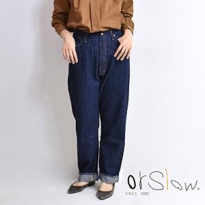 orSlow オアスロウ ハイライズデニムパンツ “JASMINE” 00-1040 81.DenimOneWash レディース｜y-trois