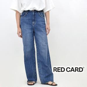 RED CARD レッドカード トーキョー Manoa ワイドストレートデニムパンツ kita -Air Mid- 98348801amd レディース｜y-trois