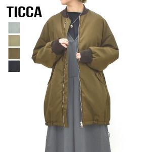 TICCA ティッカ ミドルMA-1 ブルゾン TBFA-012 レディース