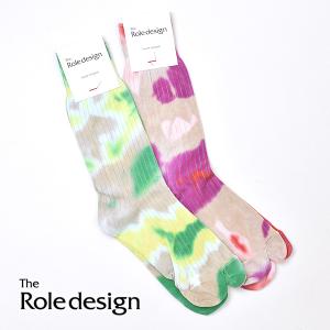 The Role design ザロールデザイン タイダイリブソックス ピギー TIE DYE RIB SOCKS WOMENS RLD-666-239036 レディース｜y-trois