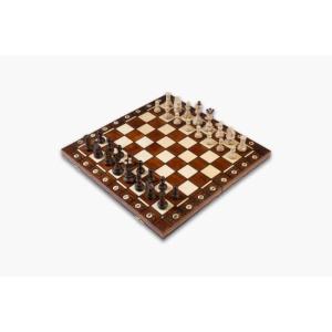 木製 三人用 チェスセット ポーランド製 トロイカ 日本語解説書付 数量