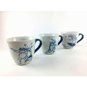 蓋つき煮物椀 高山寺煮物碗 鳥獣戯画 強化磁器 おしゃれ 和食器 業務用