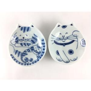 有田焼 幸楽窯 銘々皿（おふくさん / 泣いた赤鬼）【皿 10cm 食器 節分