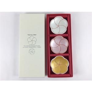 有田焼 幸楽窯 錦薄桜金叩鯛形箸置 3個入ギフトパック 贈り物