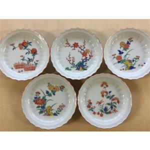 有田焼 伯父山窯 柿右衛門写4寸八角皿【小皿 12.5cm 八角形 皿