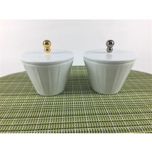 波佐見焼 丹心窯 80アミューズ蓋付カップ(金 / 銀)