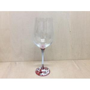 専用化粧箱入 有田焼 福泉窯 ARITAワイングラス400cc赤絵錦剣先万歴 酒器 カクテル ワイン...