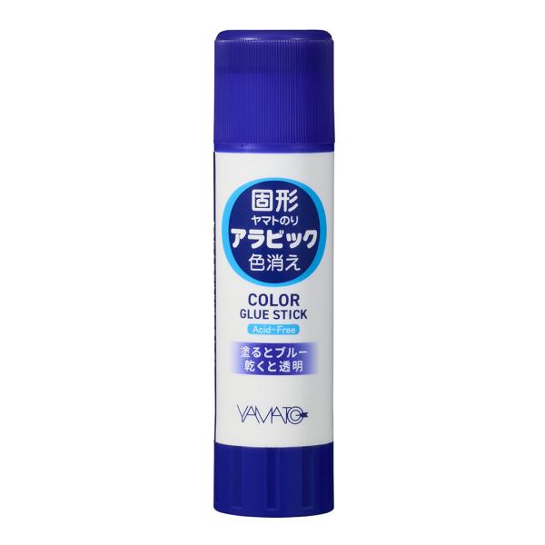ヤマト 固形アラビック カラーグルスティック CGシリーズ スティックのり 40g入り 1本