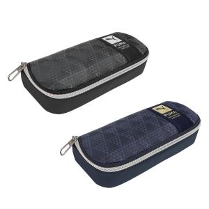 クツワ（KUTSUWA） 筆箱 オートロック 筆入 ブラック ミント ライト