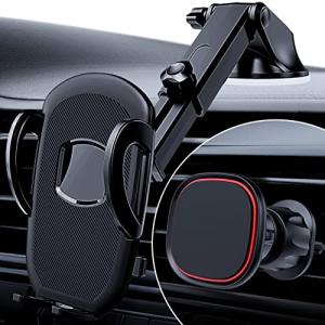 車 スマホホルダー&車載ホルダー マグネット 車