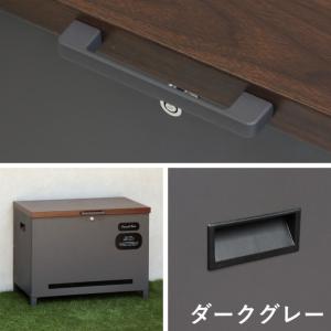 ベンチ型宅配ボックス 戸建 ポスト 置き型 大...の詳細画像2