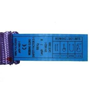 ベルトスリング 長さ0.6m 幅25mm スリ...の詳細画像3