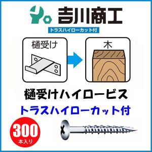 ヤマヒロ THC45RS 樋受けハイロービス 3.8x45 300本入