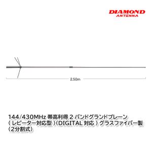 第一電波工業 D3000N ダイヤモンド 広域帯 固定局用 スーパーディ
