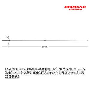 第一電波工業 CP6S 3.5/7/14/21/28/50MHz6バンド グランドプレーン