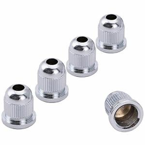 Musiclily Pro 13.2mm スチール製ベースストリングブッシュ 4/5弦エレキベース用  クローム