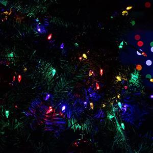 Berocia ストリングライト ソーラー led 屋外 50 led 8モード イルミネーションライト太陽充電 IP65防水 クリスマスライトソーラ