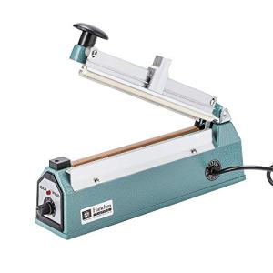 Hanchen ポリシーラー カッター付 卓上インパルスシーラー 予熱不要 ポリ袋/クラフト紙袋/アルミ袋 シーリングサ