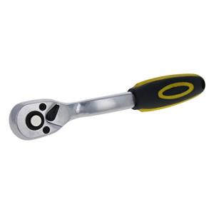Utoolmart ソケットラチェットレンチ ボルト ナットの締めつけ ゆるめ作業 本体プレート ステンレス フレックスラチェットレンチ 角度調整可能