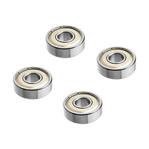Othmro 深溝玉軸受 8mm内径 22mm外径 7mm厚さ 製品モデル608ZZ 10個入り Gcr15 軸受鋼 ボールベアリング リールベアリン