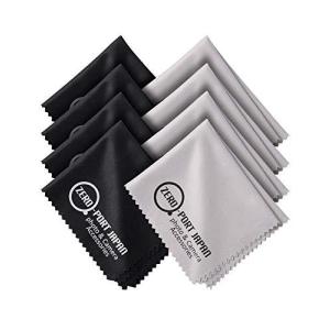 クリーニングクロス マイクロファイバー 8枚セット メガネ拭き メガネクリーナー