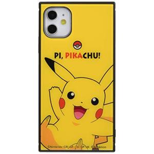 イングレム iPhone 11 ケース, カバー ポケットモンスター 耐衝撃 ストラップ ホール付き ハイブリッドケース KAKU/ピカチュウ IQ-