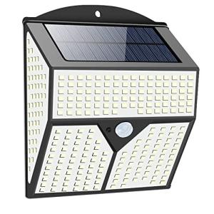 UnqieFire ソーラー 屋外センサーライト 436LED 5面発光