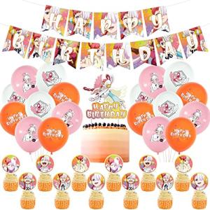 ワンピース フィルムレッド ウタ 誕生日 飾り付け パーティー用品 uta 子供 キッズ バースデー 風船 バルーン ケーキトッパー バナー 装飾