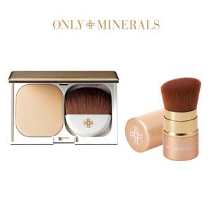 オンリーミネラル ONLY MINERALS / ミネラルファンデ ブラシセット / ミネラルモイストファンデーション ブラシセット / ヤーマン公式 ya-man