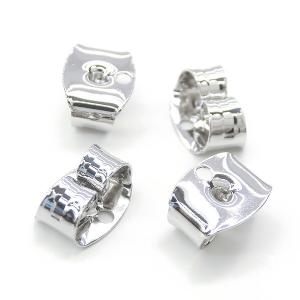 穴ありキャッチ 2ペア ホールキャッチ ピアス...の詳細画像2
