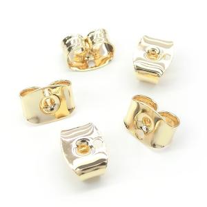 穴ありキャッチ 2ペア ホールキャッチ ピアス...の詳細画像3