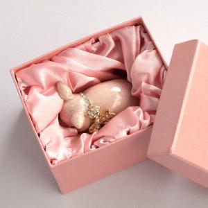 【正規品】 ジュエリーボックス りぼんピッグ ...の詳細画像5