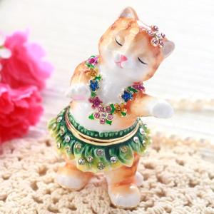 ジュエリーボックス アクセサリーケース フラキャット アク...